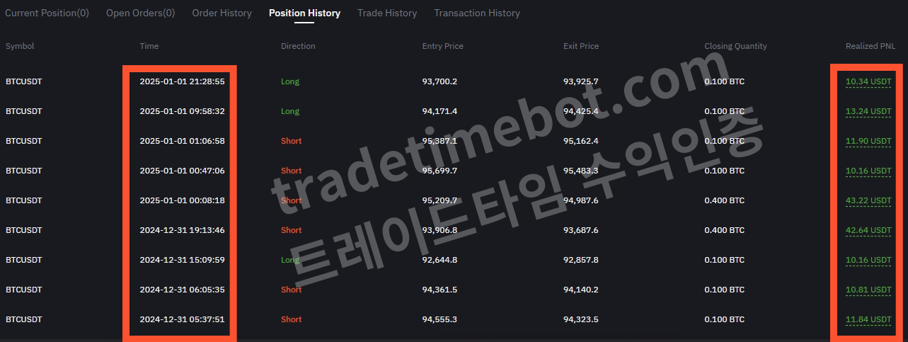 비트코인 자동매매 프로그램 수익 인증6